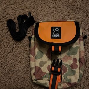 Chrome industries over shoulder pouch